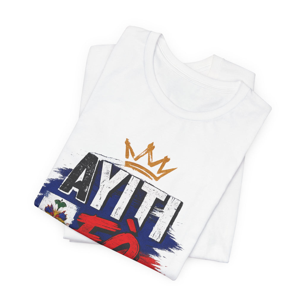 Haitian Pride T-Shirt — 'T shirt de coup du monde pour les ahitien'